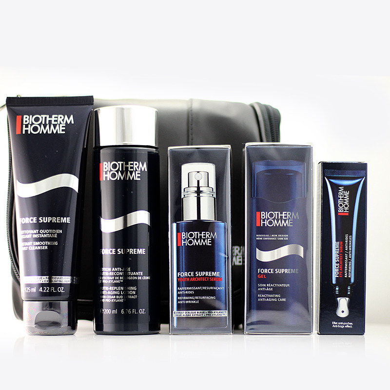 碧欧泉男士御尊滋养蓝钻洁面+眼霜 绿茶名妆男士面部乳霜