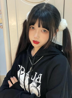 软妹萝莉发饰双马尾少女网红日JK