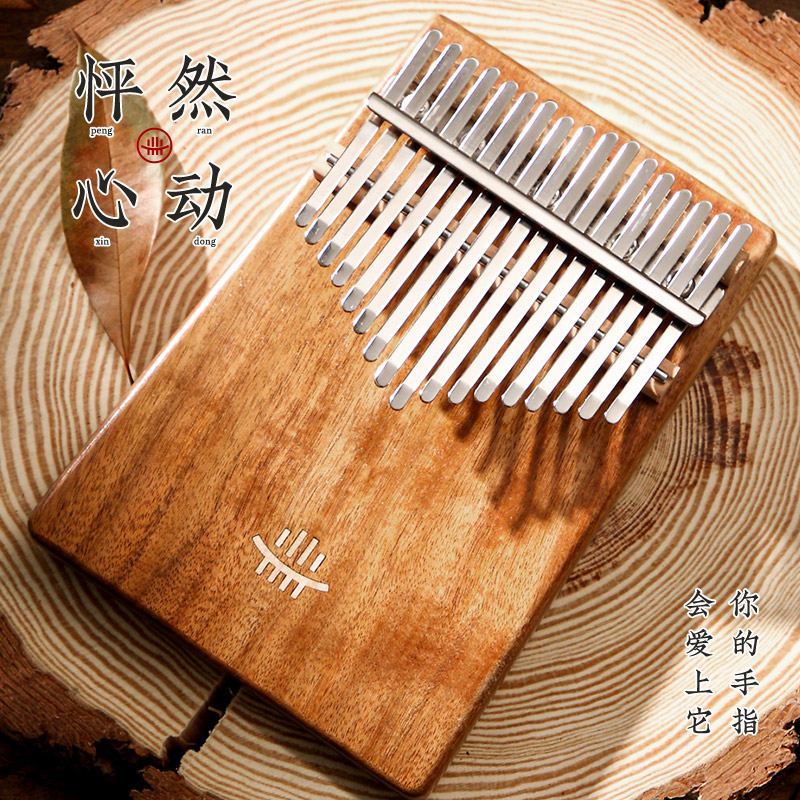 艺钛客乐器专营店鲁儒拇指琴21音17音初学者儿童卡林巴琴便携式手指琴小乐器女生1