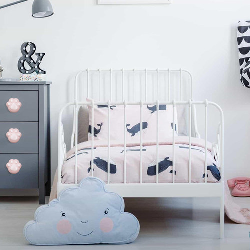 原创轻奢可爱猫爪拉手儿童房衣柜门橱柜子抽屉卡通创意单孔小把手 - 图1