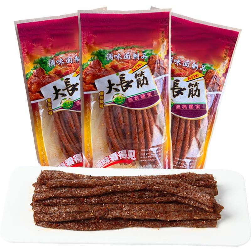 香辣大长筋辣条湖南特产网红麻辣小吃儿时经典怀旧童年解馋小零食,淘宝优惠券,粉丝福利购,淘宝优惠卷