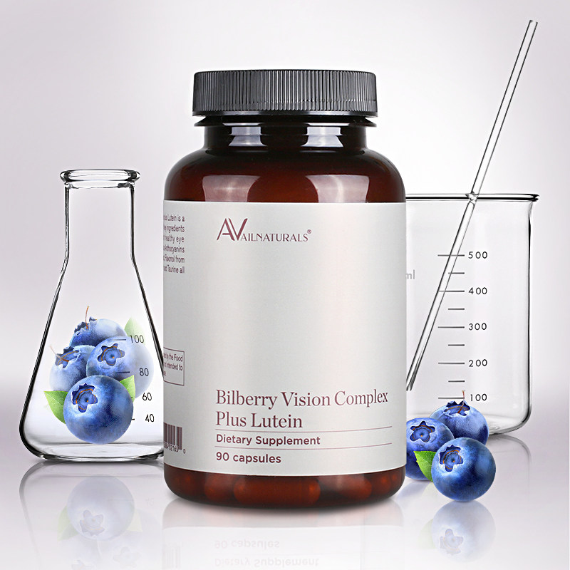 availnaturals蓝莓护眼片成人胶囊 AvailNaturals海外越橘/蓝莓提取物
