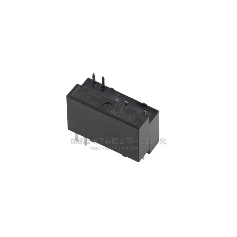 MYAA005D 5VDC一组常开4脚5A250VAC全新原装继电器 - 图0