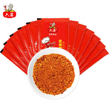 六婆香辣蘸料2g*40袋券后3.9元包邮 六婆香辣蘸料2g*40袋券后3.9元包邮