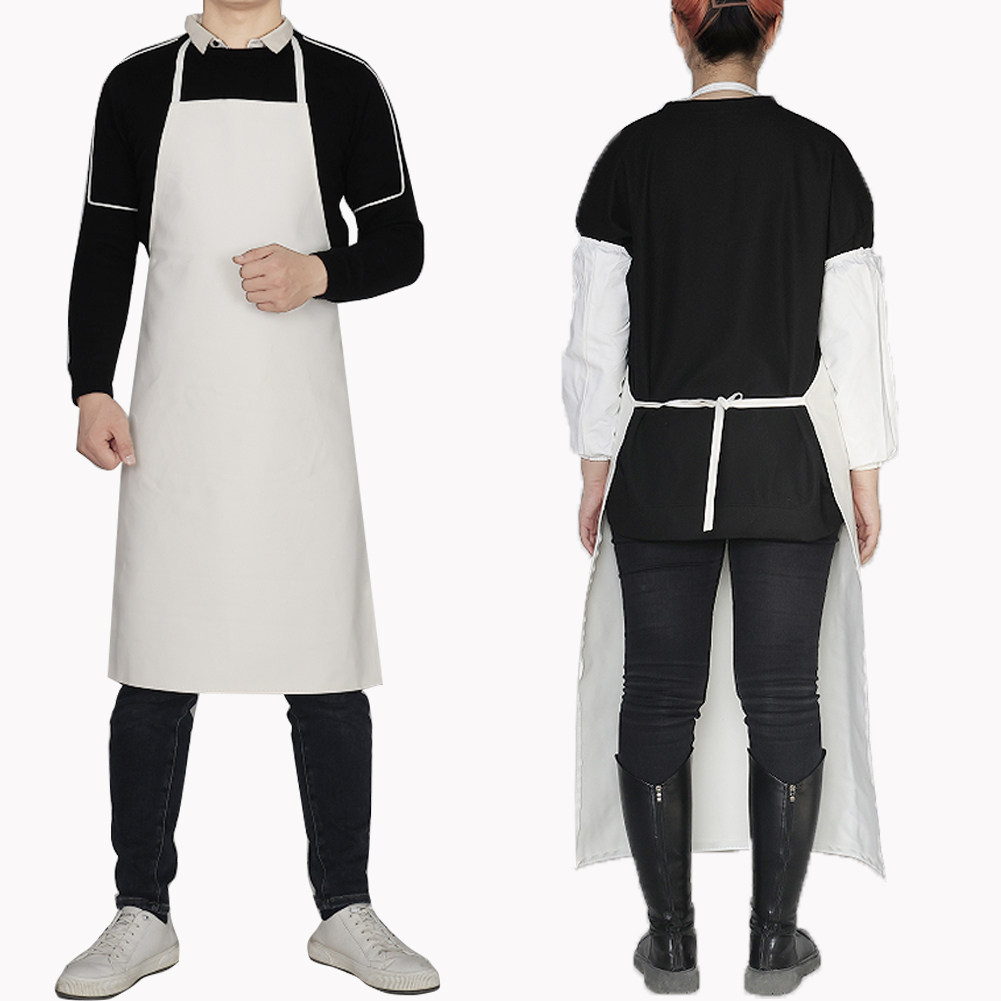 加绒加厚皮革围裙防水油耐酸碱不掉皮干活围腰菜市场家务清洁围兜,淘宝优惠券,粉丝福利购,淘宝优惠卷