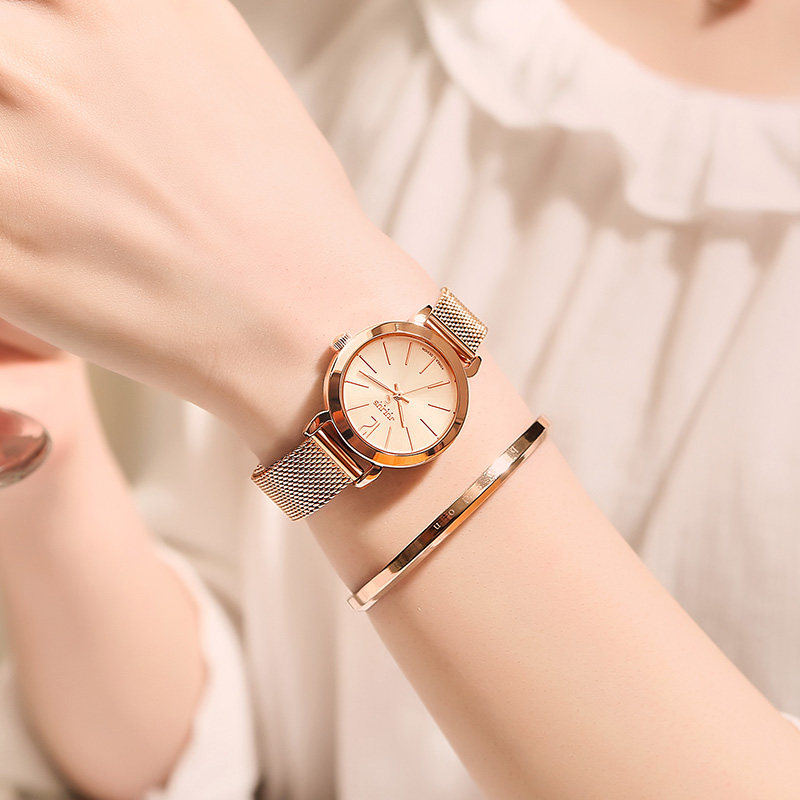 聚利时女士款时尚轻奢小众防水简约 julius聚利时盈硕日韩腕表