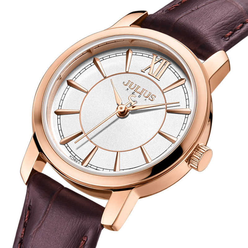 聚利时正品情侣一对简约气质复古表 julius聚利时盈硕日韩腕表