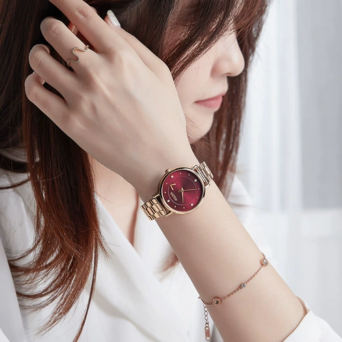 Брендовые швейцарские часы, официальный продукт, в корейском стиле, простой и элегантный дизайн