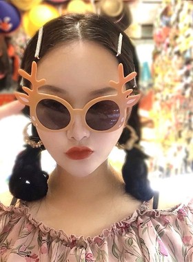 圣诞节麋鹿雪人雪花圣诞树圣诞老人派对装饰装扮团建道具活动眼镜