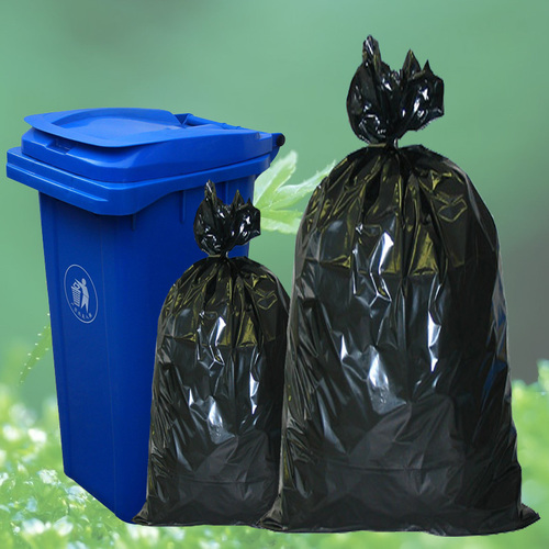 大垃圾袋大号黑色加厚商用餐饮环卫户外用特大60超大圾桶塑料家用