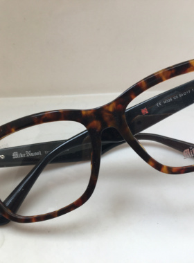 mike nuosl M326 玳瑁色板材框眼镜夹片偏光太阳镜墨镜英伦风
