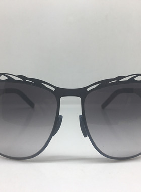 AC BERLIN超薄合金大框太阳眼镜架女雕花墨镜无螺丝 修饰脸型