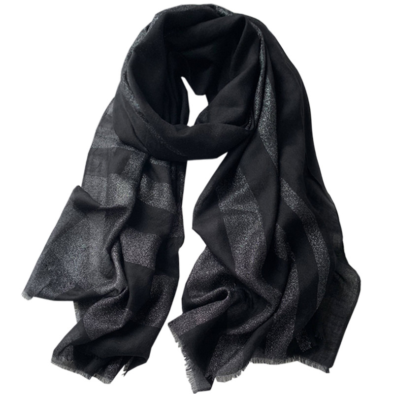 100%纯羊毛围巾女冬季纯色百搭金线薄款秋季洋气礼服披肩丝巾春秋,淘宝优惠券,粉丝福利购,淘宝优惠卷