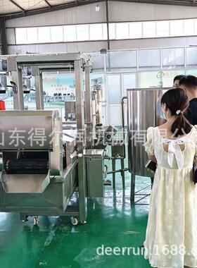 自动翻转馓子油炸机 小型炸馓子机器 分区控温连续式 不锈钢材质