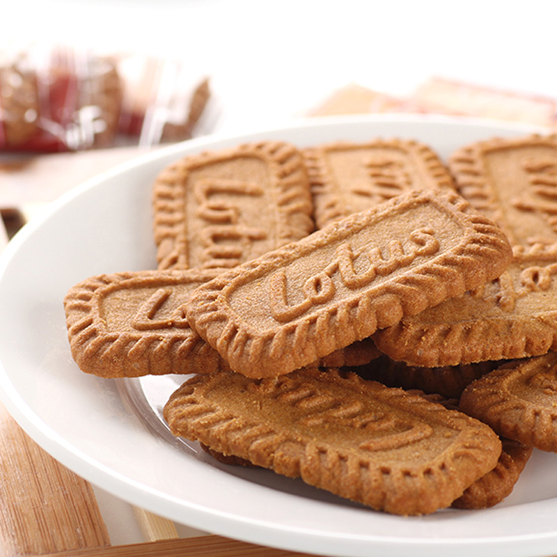 比利时进口Lotus和情缤咖时焦糖酥性饼干独立小包装儿童早餐零食 - 图1