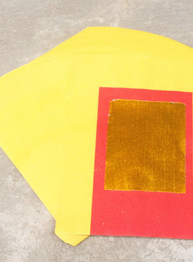 包邮10寸金银纸初一十五节日用品