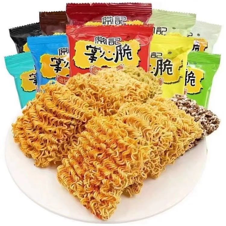 常记干脆面掌心脆干吃方便面整箱装解馋小零食小吃休闲食品方便小 - 图0