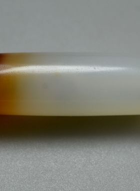 老白玛瑙管子红头羊脂白千年古珠精品古董宝石勒子吊挂坠包老放漏