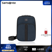 Samsonite New Show Liped satchel 2023 new men and women packages Business commuter single shoulder bag phone bag KL5