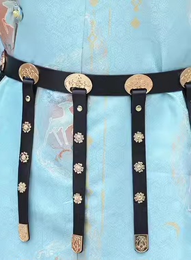 圆领袍蹀躞带唐装圆领袍男女汉服