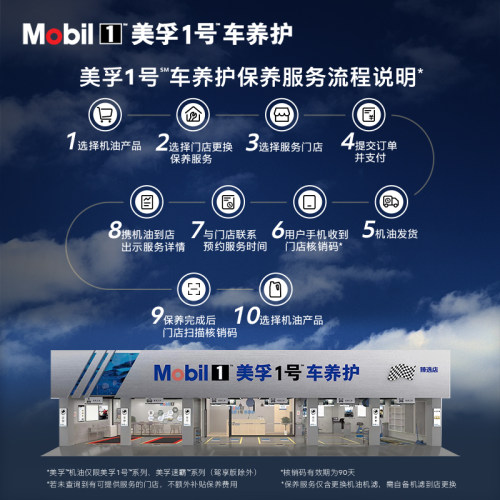 官方旗舰Mobil美孚速霸2000 5W-40 1L API SN PLUS 全合成机油 - 图3