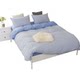 Four-piece fitted sheet set, 100% cotton, soft and skin-friendly