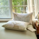 Thickened pure cotton brushed four-piece bedding set
