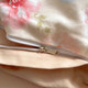 Thickened cotton brushed four-piece set pure cotton quilt cover sheet ins style floral bedding bed sheet dormitory three-piece set
