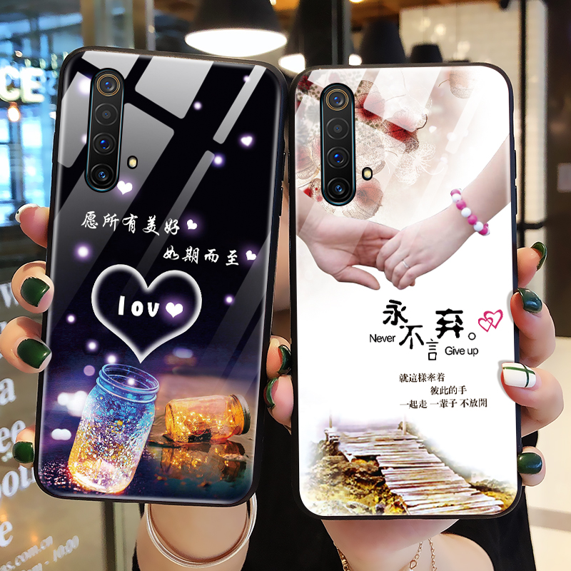 索风旗舰店适用于realmex50手机壳玻璃realme真我x50pro保护硅胶套OPPO X50全包5g防摔玩家版软壳可爱猪RMX2051女0PP0男3
