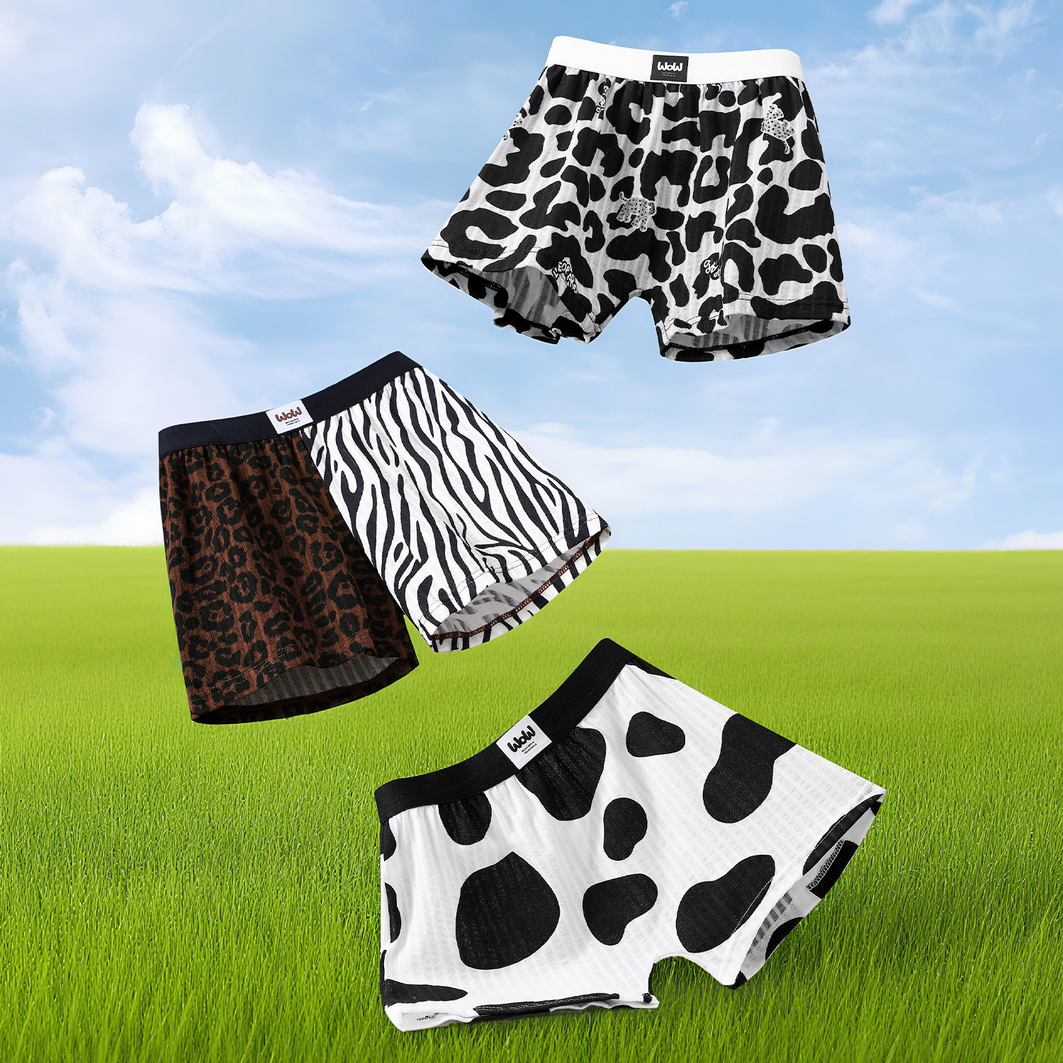 男童内裤阿罗裤纯棉夏季薄款宽松居家短裤四角中大童不夹屁屁学生,淘宝优惠券,粉丝福利购,淘宝优惠卷