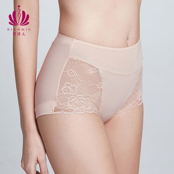 Beijiaren ທີ່ແທ້ຈິງສີແຂງ underwear summer seamless breathable lace ຮ້ອນກາງແອວທີ່ສວຍງາມ butt ແມ່ຍິງ underwear ຂະຫນາດໃຫຍ່ຂະຫນາດ