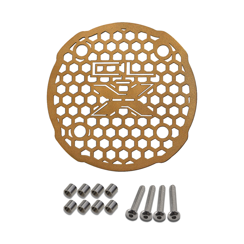 适合春风700CLX排气网700CL-X改装排气口防护网防烫不锈钢装饰-图2