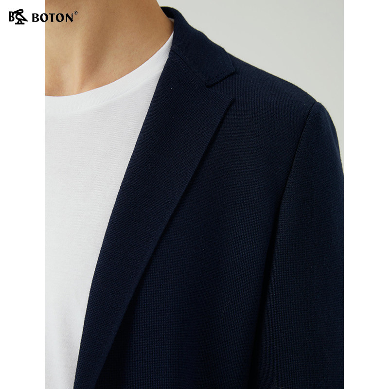 波顿2025年秋冬新款男士绵羊毛休闲西服外套结婚正装高级感西装,淘宝优惠券,粉丝福利购,淘宝优惠卷