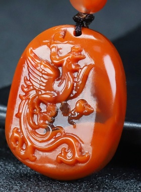 蝶逸正宗天然四川凉山南红玛瑙