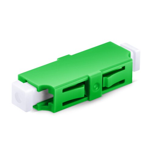 海奈LC/SC APC单工/双工/四联广电级光纤耦合器法兰盘适配器单多模有耳电信级陶瓷 - 图3