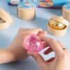 Unzip gold powder buns steamer color box simulation buns
