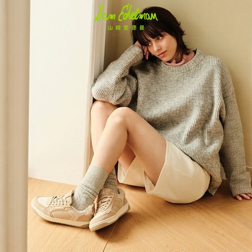 明星同款SAM EDELMAN山姆爱德曼25冬毛毛加绒休闲板鞋HARPER COZY - 图3