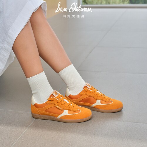 虞书欣同款SAM EDELMAN山姆爱德曼春拼接芭蕾德训休闲板鞋KALLEN - 图3