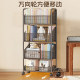 Bookshelf floor-standing movable multi-layer storage rack