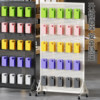 Hole plate storage rack supermarket floor display rack