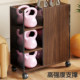 Fitness equipment storage basket home narrow slit yoga mat
