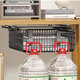 No need to drill holes to install shelves seamlessly