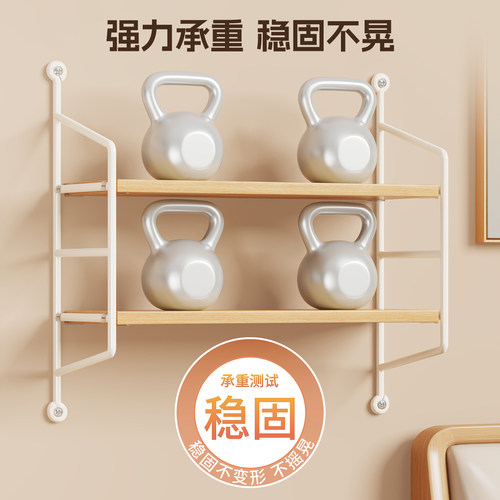 墙上置物架客厅墙壁挂墙书架多层悬空层板免打孔壁挂式墙面收纳架 - 图3