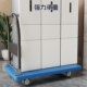 Foldable silent lightweight trolley