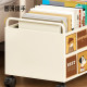 Large capacity removable under desk book storage box