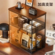 Snack rack on dining table, living room desktop layered