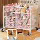 Large capacity removable toy storage rack