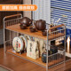 Desktop Bogu rack tea table retro storage rack mini wooden rack tea set tea teapot purple sand pot display shelf