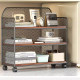 Office desk rack bedroom wheeled cart