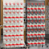 Hole plate storage rack supermarket floor display rack